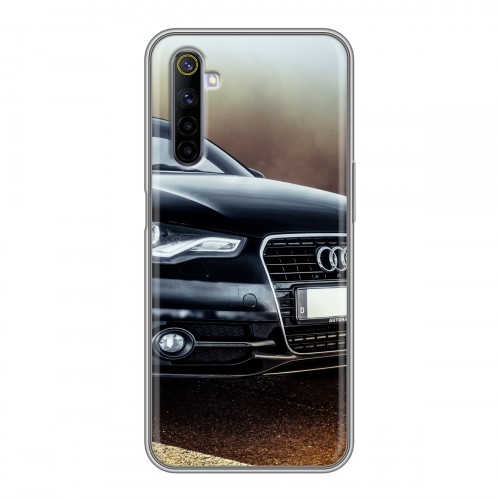 Дизайнерский силиконовый чехол для Realme 6 Audi