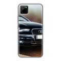 Дизайнерский пластиковый чехол для Realme C11 Audi