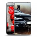 Дизайнерский пластиковый чехол для LG Optimus G Audi