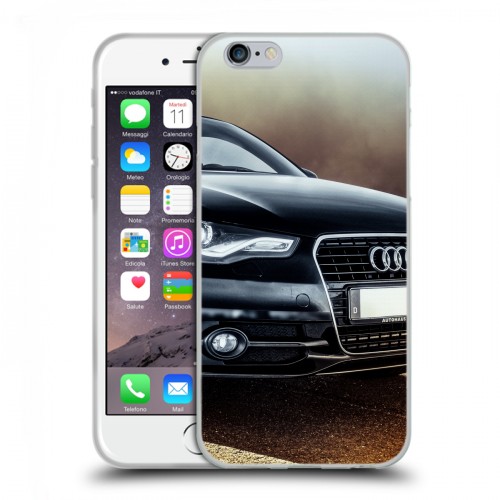 Дизайнерский пластиковый чехол для Iphone 6/6s Audi