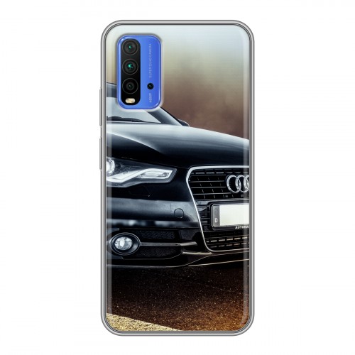 Дизайнерский силиконовый чехол для Xiaomi RedMi 9T Audi