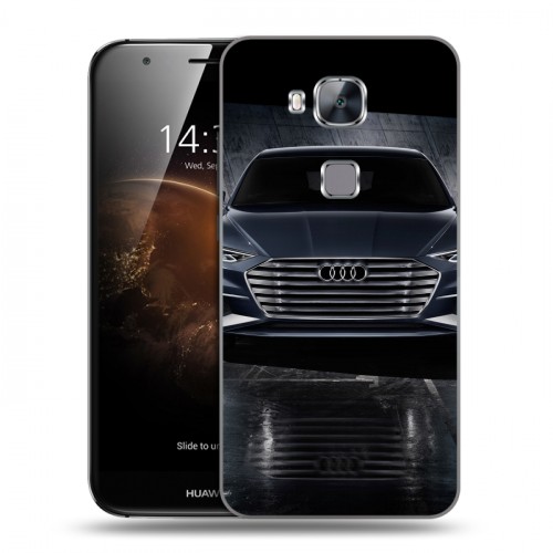 Дизайнерский пластиковый чехол для Huawei G8 Audi