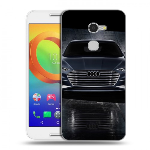 Дизайнерский силиконовый чехол для Alcatel A3 Audi