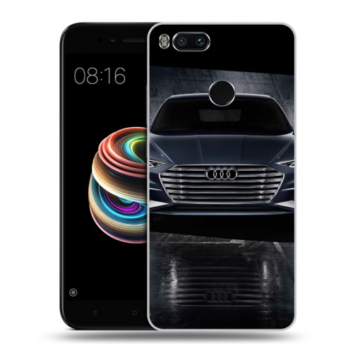 Дизайнерский силиконовый чехол для Xiaomi Mi5X Audi