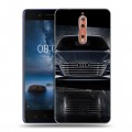 Дизайнерский пластиковый чехол для Nokia 8 Audi