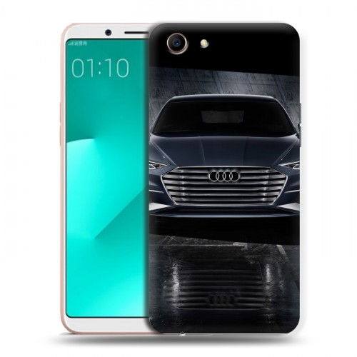 Дизайнерский пластиковый чехол для OPPO A83 Audi