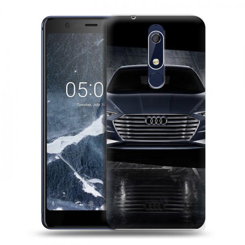 Дизайнерский пластиковый чехол для Nokia 5.1 Audi