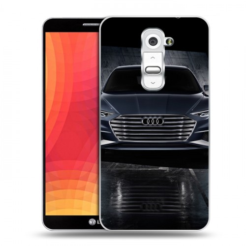 Дизайнерский пластиковый чехол для LG Optimus G2 Audi