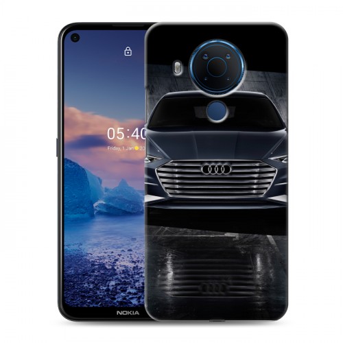 Дизайнерский силиконовый чехол для Nokia 5.4 Audi