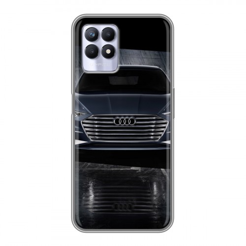 Дизайнерский силиконовый чехол для Realme 8i Audi