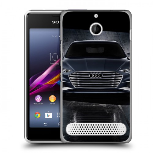 Дизайнерский силиконовый чехол для Sony Xperia E1 Audi