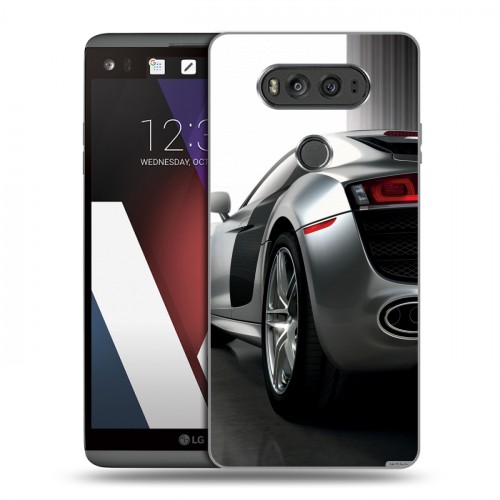 Дизайнерский пластиковый чехол для LG V20 Audi