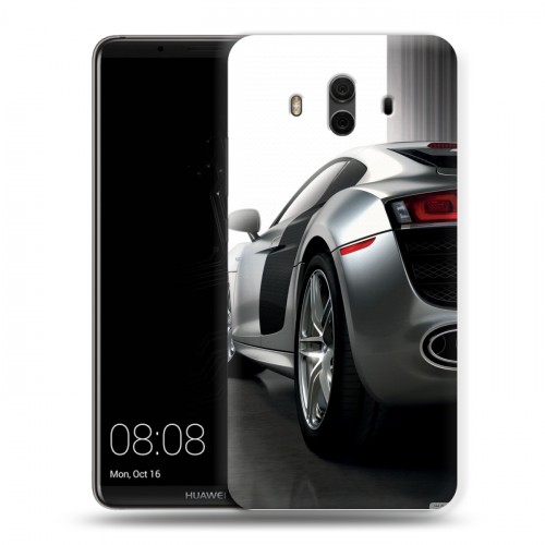 Дизайнерский пластиковый чехол для Huawei Mate 10 Audi