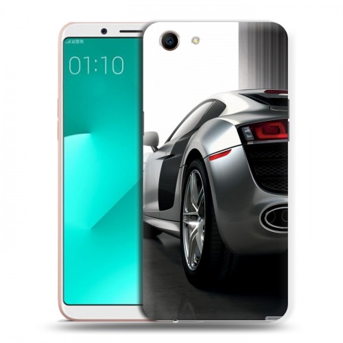 Дизайнерский пластиковый чехол для OPPO A83 Audi