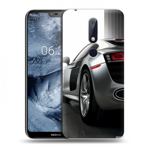 Дизайнерский пластиковый чехол для Nokia 6.1 Plus Audi