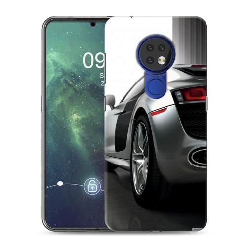 Дизайнерский силиконовый чехол для Nokia 6.2 Audi