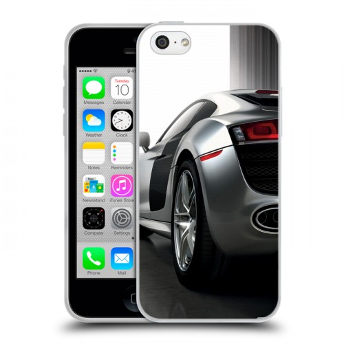 Дизайнерский пластиковый чехол для Iphone 5c Audi