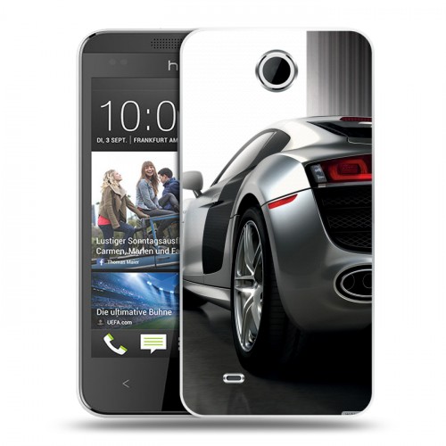 Дизайнерский пластиковый чехол для HTC Desire 300 Audi