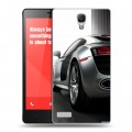 Дизайнерский силиконовый чехол для Xiaomi RedMi Note Audi