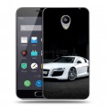 Дизайнерский пластиковый чехол для Meizu M2 Note Audi