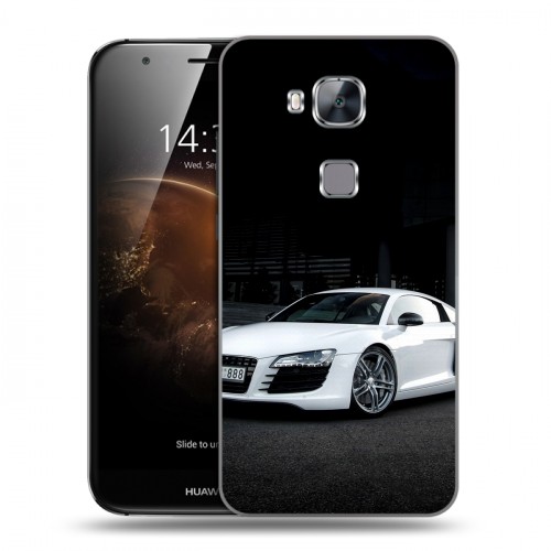 Дизайнерский пластиковый чехол для Huawei G8 Audi