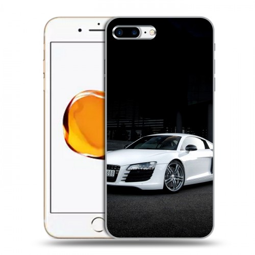 Дизайнерский пластиковый чехол для Iphone 7 Plus / 8 Plus Audi