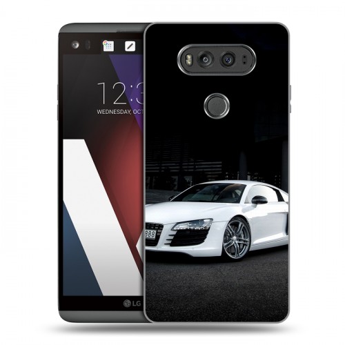 Дизайнерский пластиковый чехол для LG V20 Audi