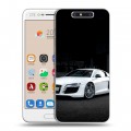 Дизайнерский пластиковый чехол для ZTE Blade V8 Audi