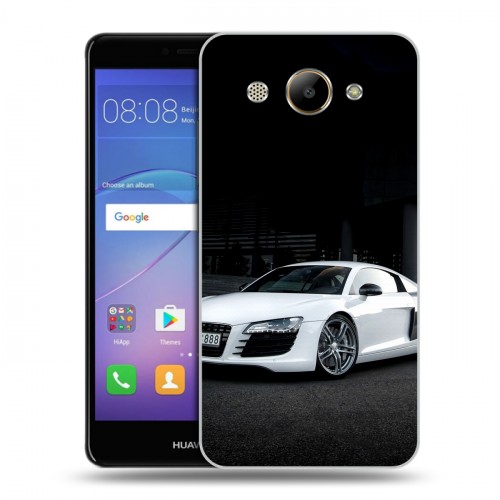 Дизайнерский пластиковый чехол для Huawei Y3 (2017) Audi