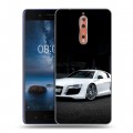 Дизайнерский пластиковый чехол для Nokia 8 Audi