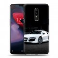 Дизайнерский пластиковый чехол для OnePlus 6 Audi