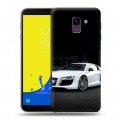 Дизайнерский пластиковый чехол для Samsung Galaxy J6 Audi