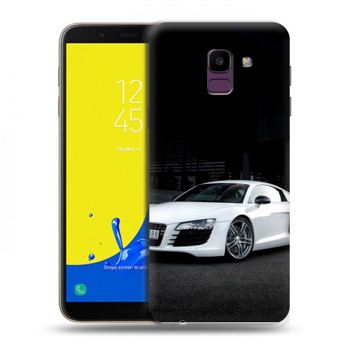 Дизайнерский пластиковый чехол для Samsung Galaxy J6 Audi