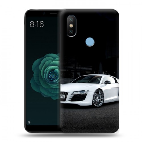 Дизайнерский силиконовый чехол для Xiaomi Mi A2 Audi