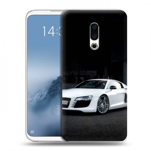 Дизайнерский силиконовый чехол для Meizu 16th Plus Audi