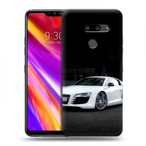 Дизайнерский пластиковый чехол для LG G8 ThinQ Audi