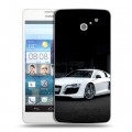 Дизайнерский пластиковый чехол для Huawei Ascend D2 Audi