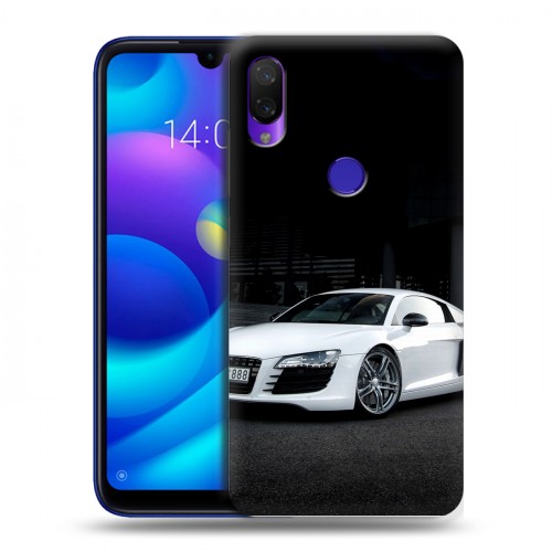 Дизайнерский пластиковый чехол для Xiaomi Mi Play Audi