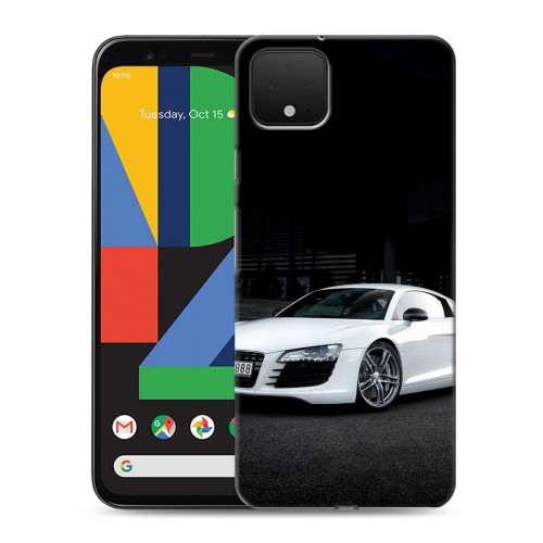 Дизайнерский пластиковый чехол для Google Pixel 4 Audi