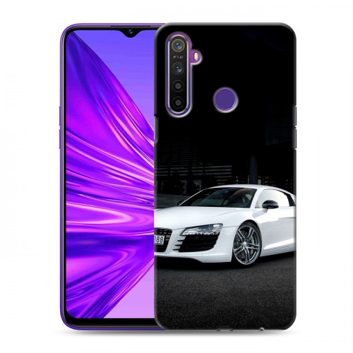 Дизайнерский силиконовый чехол для Realme 5 Audi