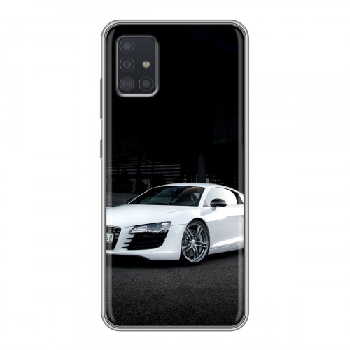 Дизайнерский силиконовый чехол для Samsung Galaxy A51 Audi