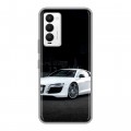 Дизайнерский силиконовый чехол для Tecno Camon 18 Audi