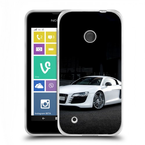 Дизайнерский пластиковый чехол для Nokia Lumia 530 Audi