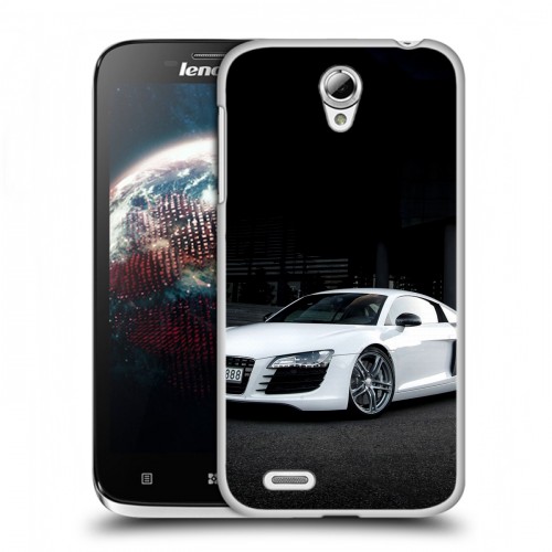 Дизайнерский пластиковый чехол для Lenovo A859 Ideaphone Audi