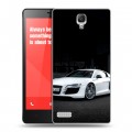 Дизайнерский силиконовый чехол для Xiaomi RedMi Note Audi