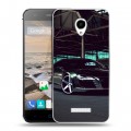 Дизайнерский силиконовый чехол для Micromax Canvas Spark Audi