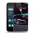 Дизайнерский пластиковый чехол для Alcatel One Touch Pixi 3 (4.5) Audi