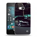 Дизайнерский пластиковый чехол для Microsoft Lumia 550 Audi