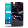 Дизайнерский пластиковый чехол для Huawei ShotX Audi