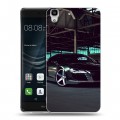 Дизайнерский пластиковый чехол для Huawei Y6II Audi